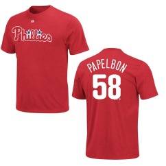 Philadelphia Phillies Jonathan Papelbon Jersey T Shirt in Stock  