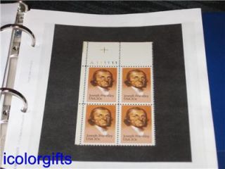 A Superb Collection of 101 Higher Denom US Stamp Plate Block Mint Not Hinged  