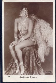 Josephine Baker Photo Postcard FP 47  