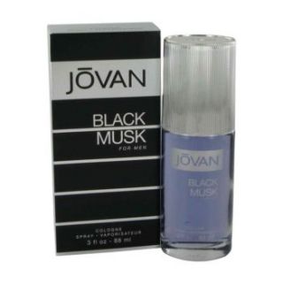 Jovan Black Musk by Jovan Cologne Spray 3 0 oz for Men New  