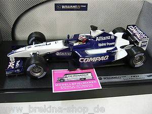 1 18 Hot Wheels 54625 Williams F1 Team FW24 Juan Pablo Montoya 2002  