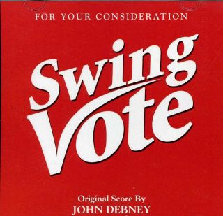 1 CENT CD Swing Vote John Debney film score RARE PROMO  