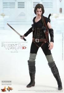 Hot Toys Resident Evil Afterlife Alice 12" Figure New Milla Jovovich  