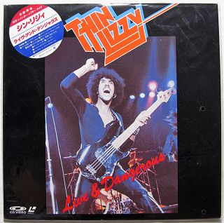 Japan LD Thin Lizzy Live Dangerous 1978 Phil Lynott Brian Downey s Gorham ∫  