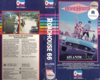 VHS Roadhouse 66 Willem Dafoe Judge Reinhold  