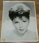 Judy Garland Autograph Wizard of oz Actress Singer  