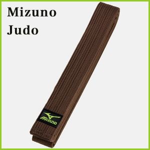 Mizuno Judo gi Obi Color Belt Brown High Quality Japan kimono Karate
