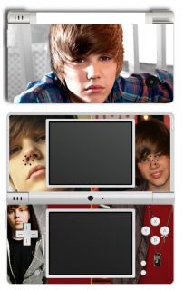 Nintendo DSi XL Justin Bieber Skins Never Say Never Fever Hot Cute
