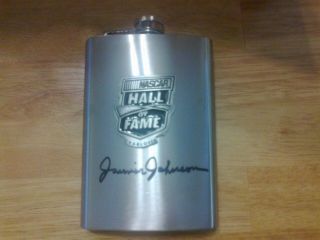 Signed Junior Johnson NASCAR Hall of Fame Moonshine Autographed Liquor