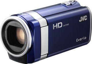 JVC EVERIO GZ HM440A BLUE FULL HD MEMORY CAMCORDER 2 7 TOUCHSCREEN LCD