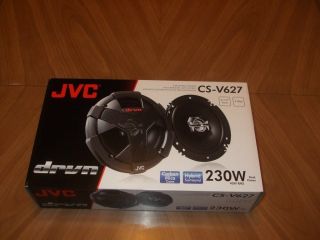 JVC CS V627 2 Way 6 5 Car Speakers System
