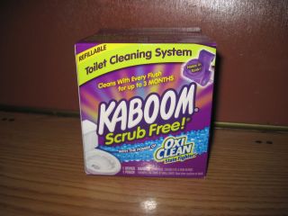 Kaboom Oxi Clean Scrub Free Toilet Cleaning System