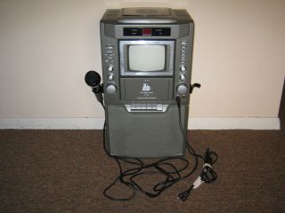 The Singing Machine Karaoke Machine with Cassette and CD Player
