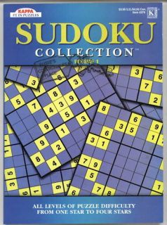 Sudoku Collection  Volume 1  184 Games Kappa Books