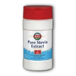 Kal Pure Stevia Extract Powder 3 5 oz Powder