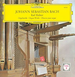 Bach Karl Richter Orgelwerke Vol 3 Deutsche Grammophon 139 387