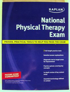 Kaplan National Physical Therapy Exam by Bethany Chapman and Mary