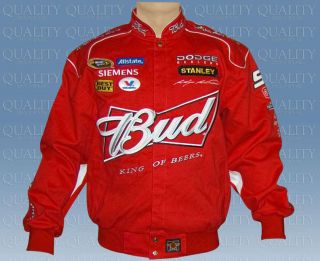 Kasey Kahne 9 Budweiser 4XL NASCAR Twill Red Jacket