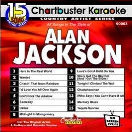 Chartbuster Karaoke CDG90003 Alan Jackson Vol 1