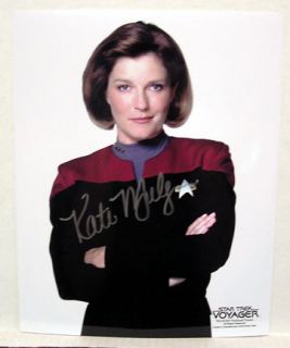 Kate Mulgrew Capt Janeway Star Trek Voyager Autograph