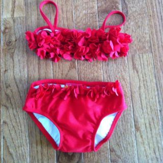 Kate Mack 12 Months Red Heart Bikini So Cute