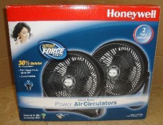 Honeywell HT 908 Turbo Force Fans 3 Speed Two Pack