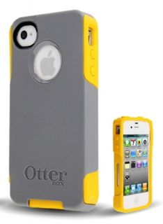 OTTERBOX Commuter Series Case for iPhone 4 4s YELLOW AND GRAY Brand