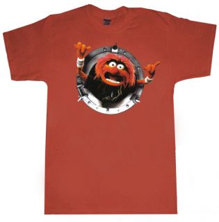 Animal Muppets T Shirt Keith Moon Inspired Vitange Print