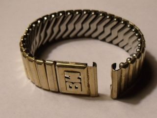 Vintage Mens Watch Band Kreisler Quality top 1 20th14k and Stainles