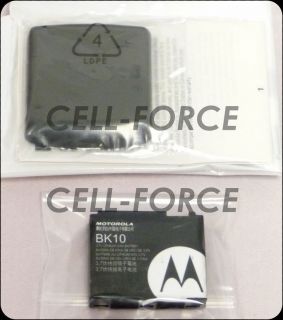 New Motorola V950 Renegade BK10 Extended Battery Battery Door Back