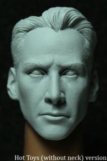 CUSTOM NEO MATRIX HEAD sculpt hot toys Keanu Reeves 12 + SUNGLASSES