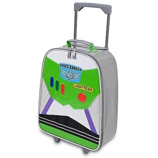 New Disney Buzz Lightyear Toy Story Light Trolley Suitcase Cabin Bag