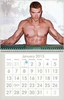 Kellan Lutz 2013 Wall Calendar