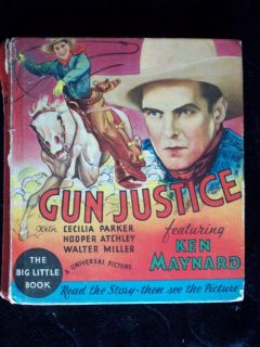 776 Ken Maynard in Gun Justice Big Little Book 1934