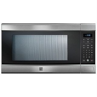 Kenmore 79153 Elite Steel 1.5 cu. ft. Countertop Microwave Oven