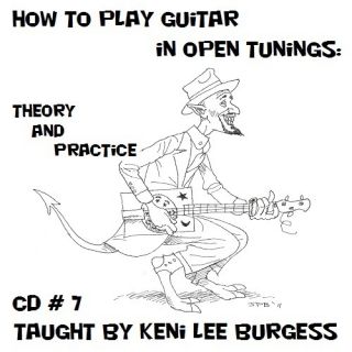 Open Tunings Theory and Practice acoustic guitar video lesson keni lee
