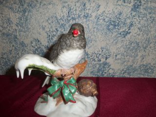 Lenox Fine Porcelain Figurine 2000 Christmas Snow Bird Beauty Limited
