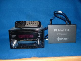 Used Kenwood DPX302 CD  in Dash Receiver and Optional KTC HR200 HD