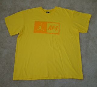 Nice Michael Air Jordan AF 1 T Shirt Mens XL
