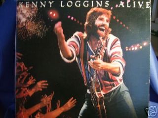 Kenny Loggins Alive Vintage Record Album LP 1980