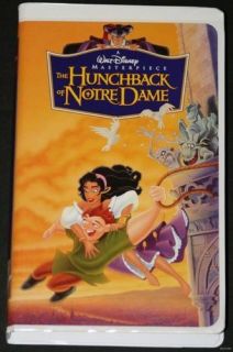  Disneys The Hunchback of Notre Dame VHS 2002 Demi Noore Kevin Kline