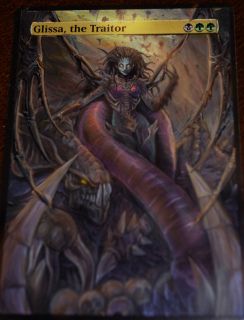  Painted Altered Art Glissa the Traitor as Queen of Blades Kerrigan