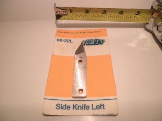 Kett Power Shear Direct Replacement Side Knife Left Blade Model 60 22L