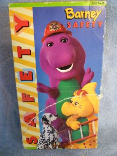 Barney Barney Safety VHS 1995