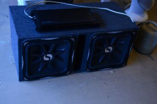15 Kicker Subwoofers in A Ported Box with Kicker ZX 1500 Watt Amp