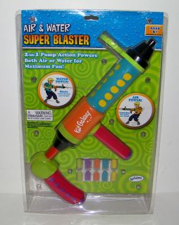 Kid Galaxy Air Water Super Blaster Gun Toy New SEALED
