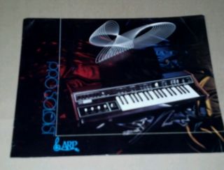1970s Vintage Arp Keyboard Synthesizer Catalog Odyssey