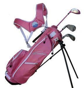 Ciscobay Pink Girls Kids Golf Clubs Junior Set 3 5 RH