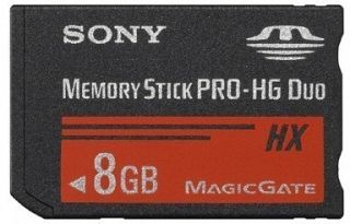 New 8G 8GB Memory Stick PRO HG Duo HX MS Magic Gate Card for Sony PSP
