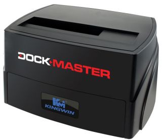 Kingwin Inc DM 2535U3 Single Bay Dock Master USB 3 0 Docking Station L